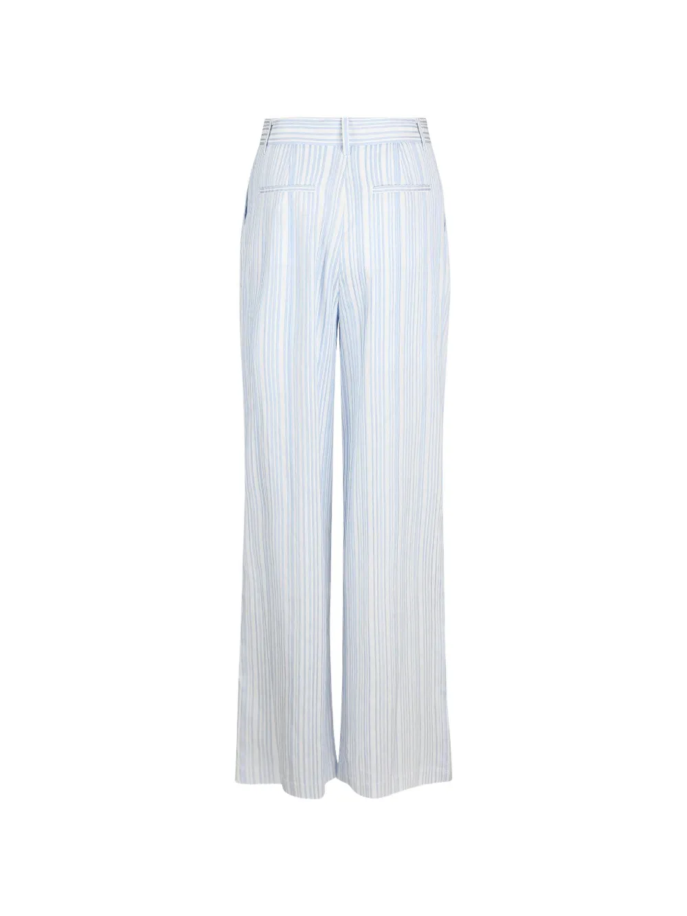 SIMKHAI Grace gestreepte broek Wit