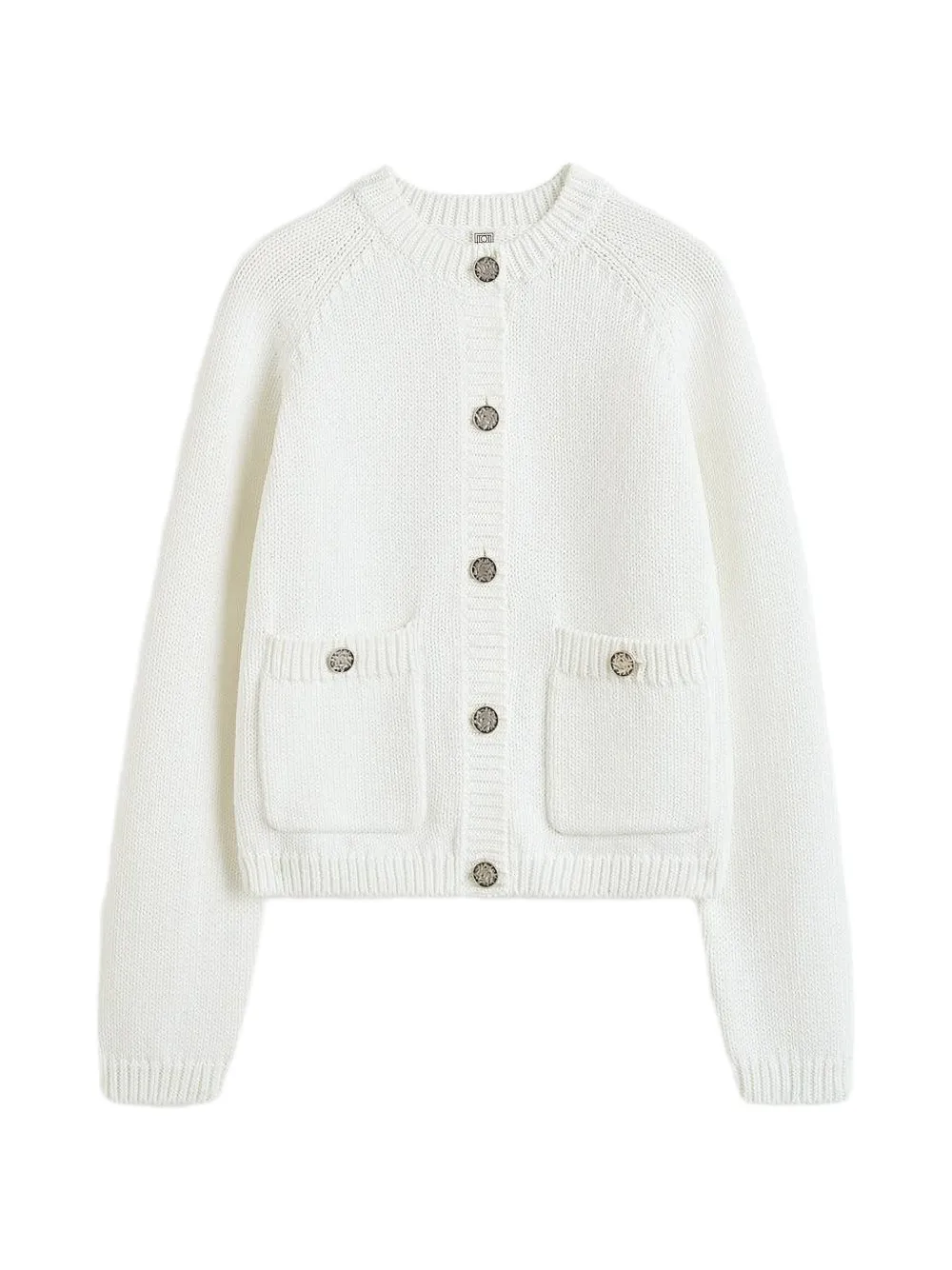 TOTEME Cardigan con bottoni - Bianco