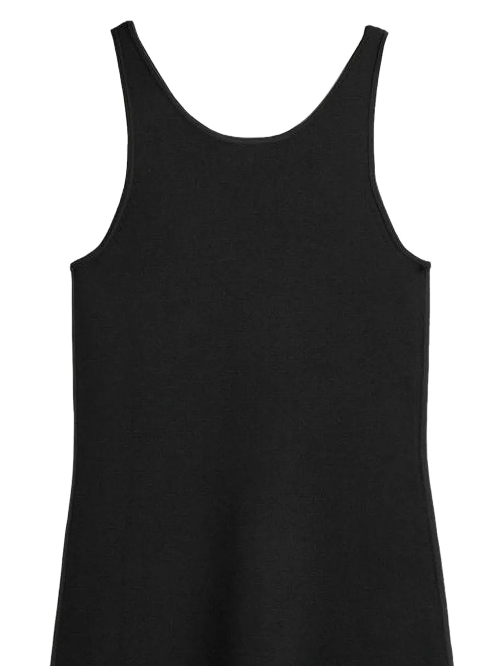 TOTEME Compact gebreide tanktop Zwart