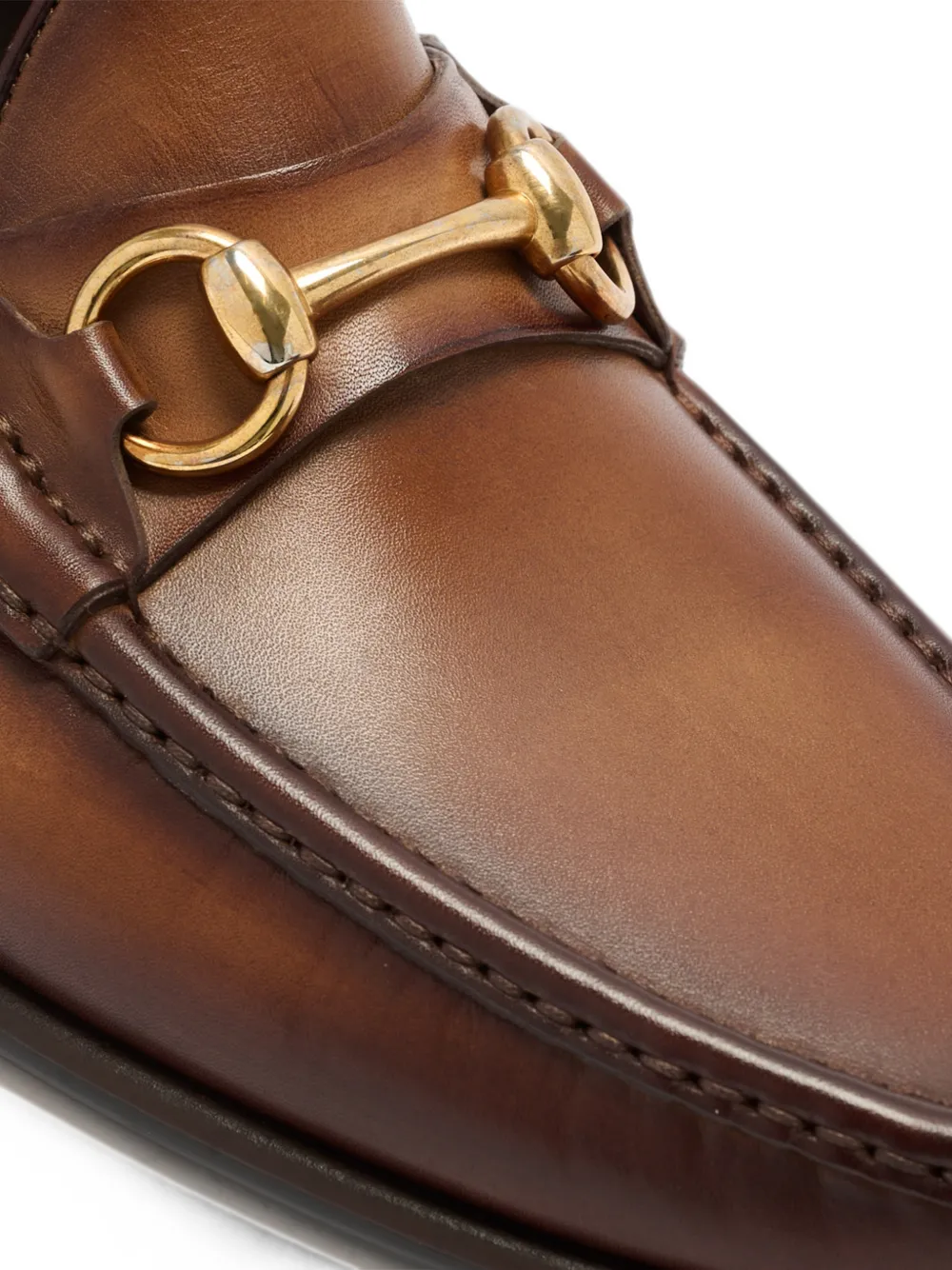 Magnanni horsebit leather loafers Bruin