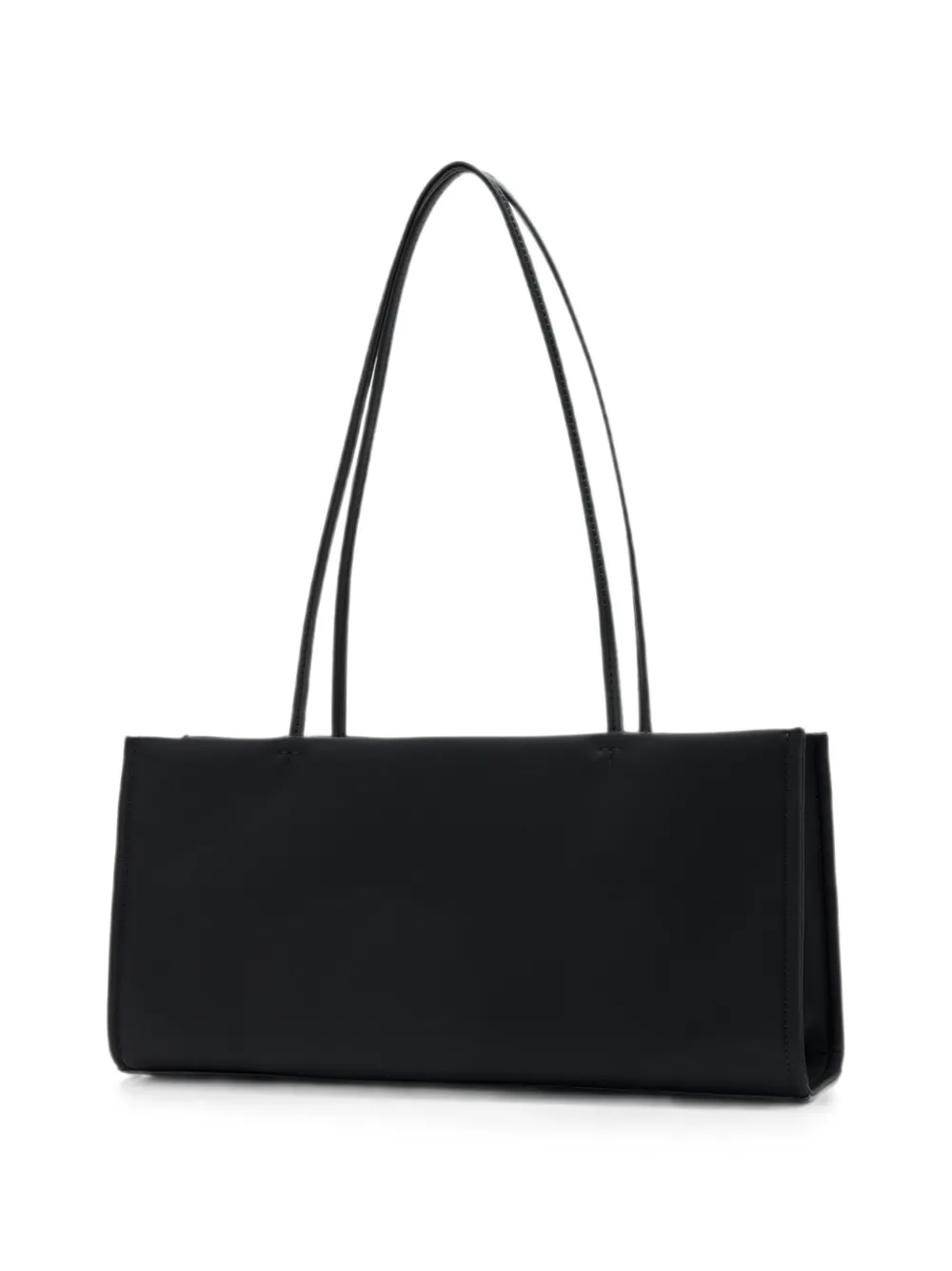 Tory Burch Ella schoudertas met logo-patch Zwart