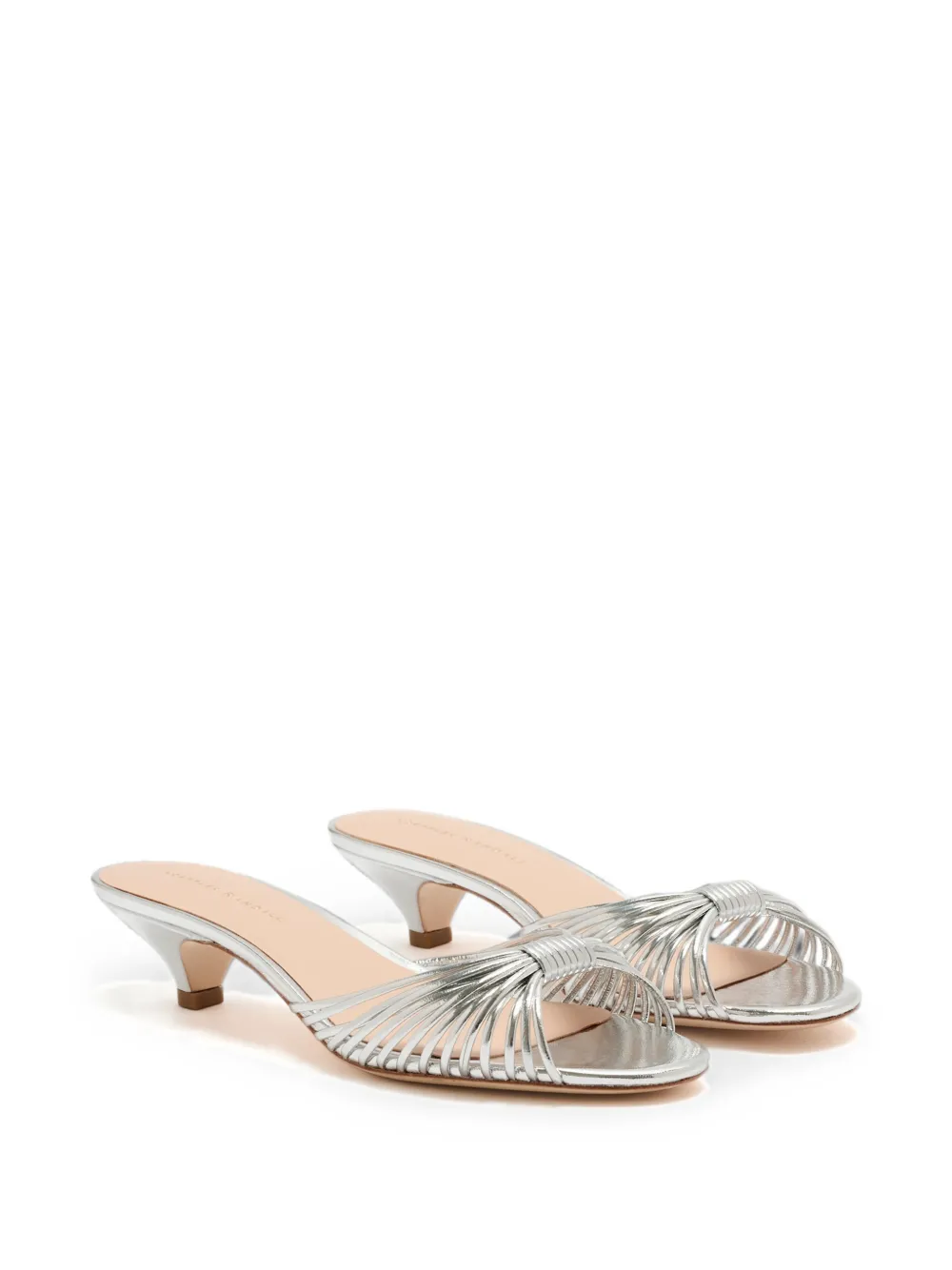Loeffler Randall Dixie heeled sandals Zilver