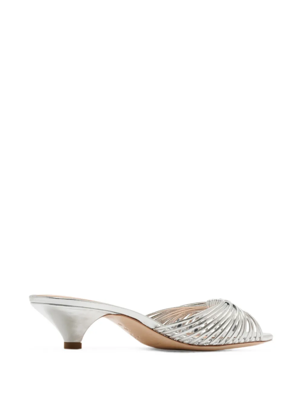 Loeffler Randall Dixie heeled sandals Zilver