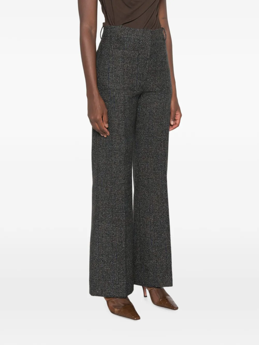 Victoria Beckham Alina broek Grijs