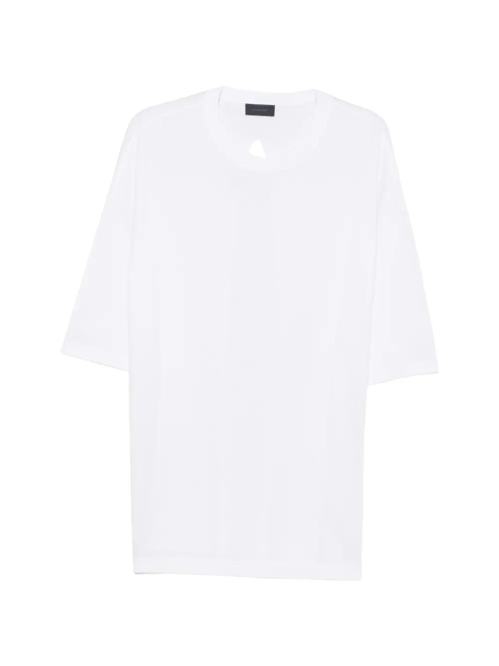 Haikure Gabrielle slit-back T-shirt - Bianco