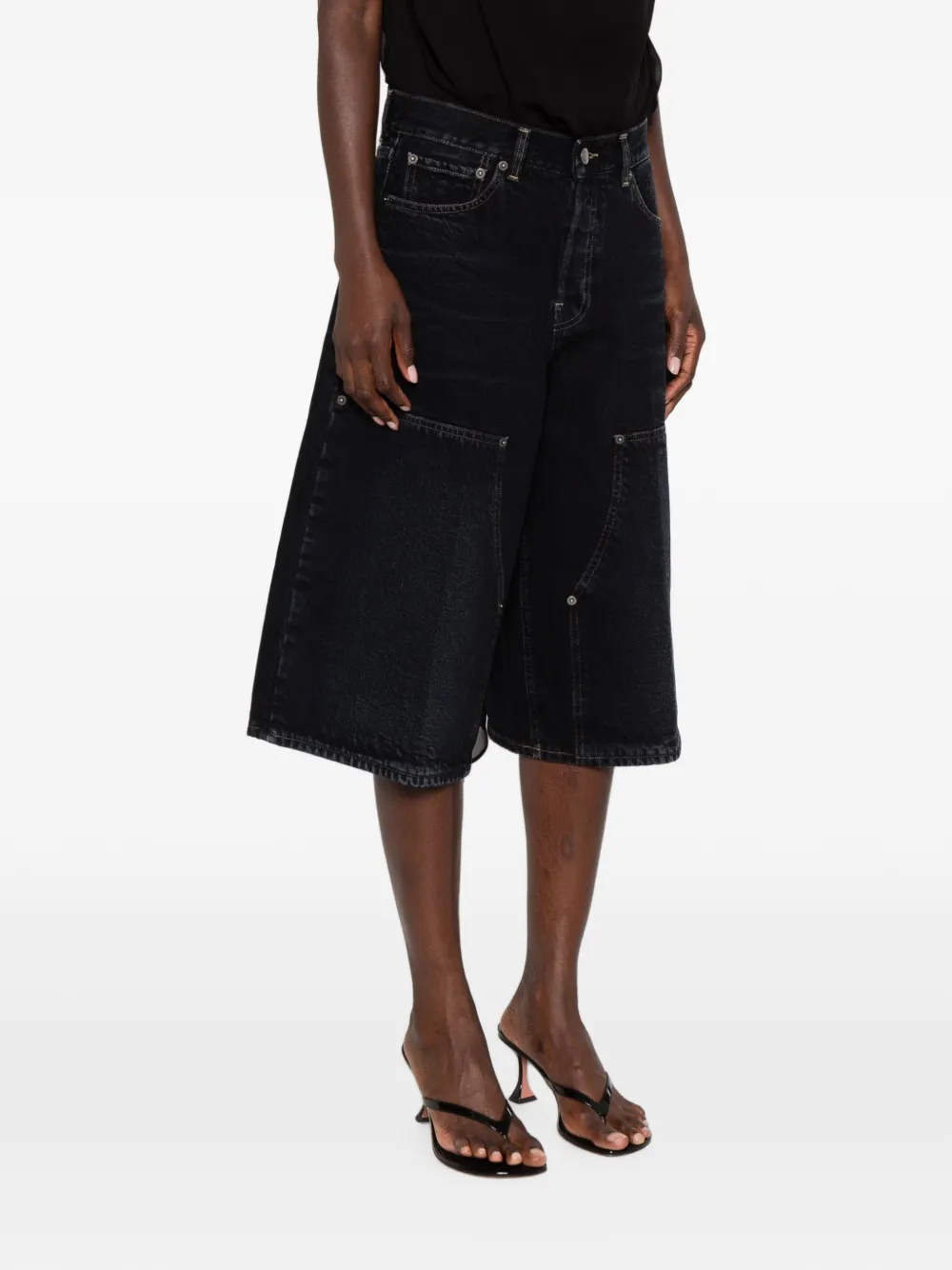 Haikure Legacy shorts met vlakken Blauw