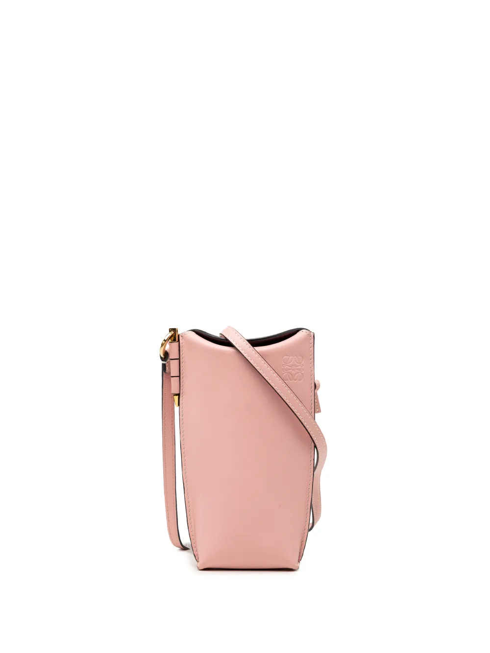 Loewe Pre-Owned 2019 Leather Gate Pocket crossbody bag - Pink