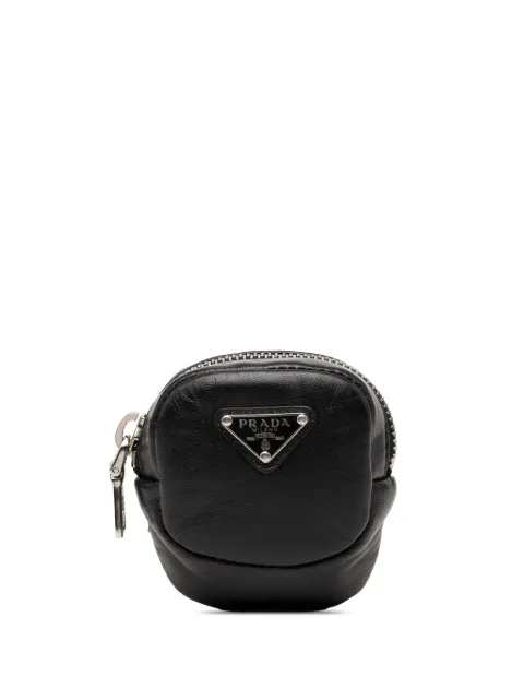 Prada Pre-Owned 2013-2026 Mini Leather Arm pouch