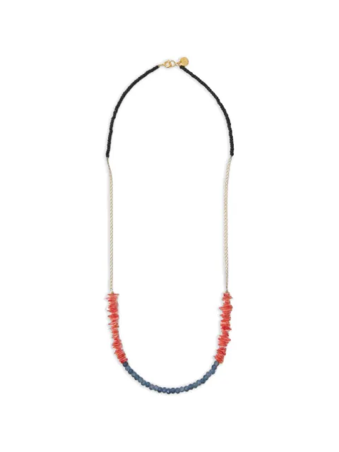 Undercover beaded chain necklace