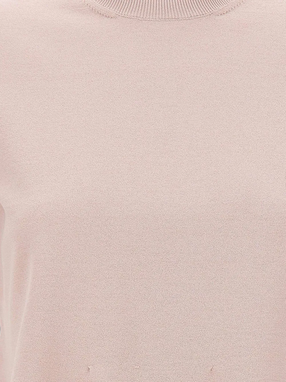 Herno Crew-neck Short-sleeve T-shirt in Pink, view 5