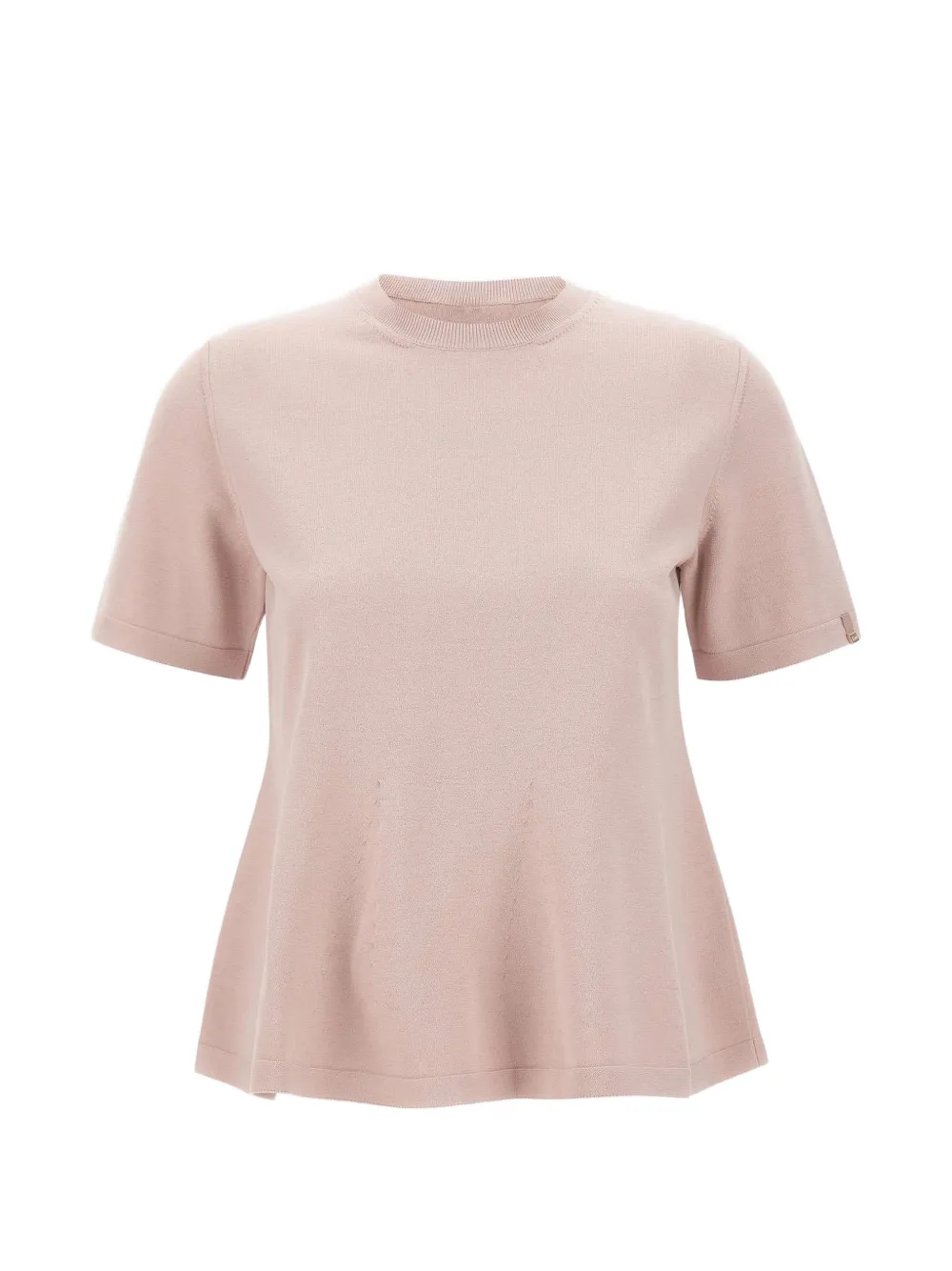 Herno crew-neck short-sleeve T-shirt - Rosa