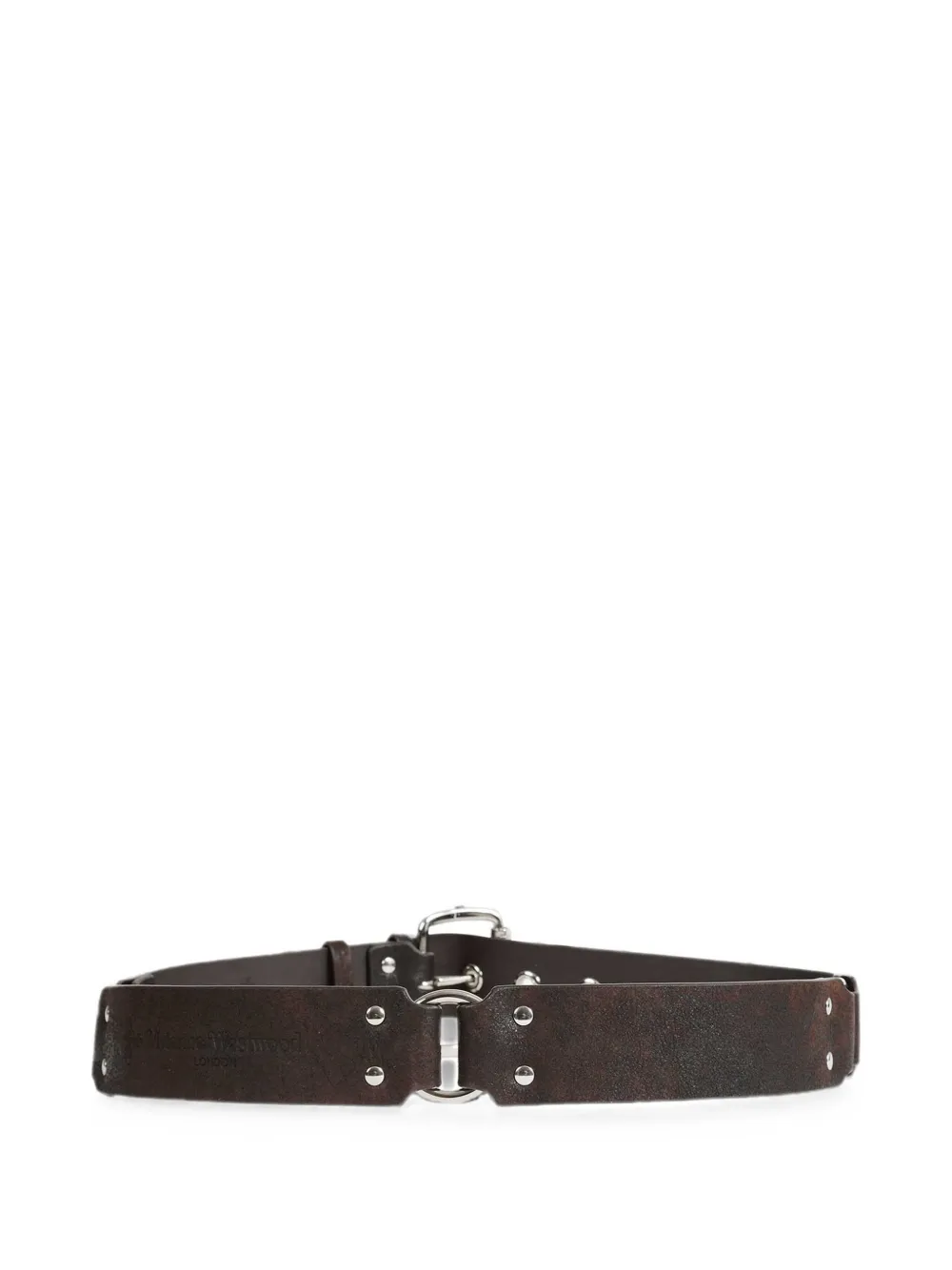 Vivienne Westwood Leren riem Bruin