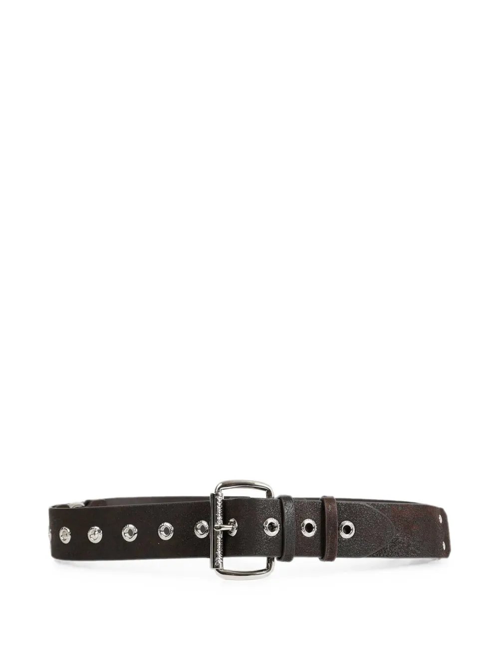 Vivienne Westwood eyelet-detail leather belt - Braun