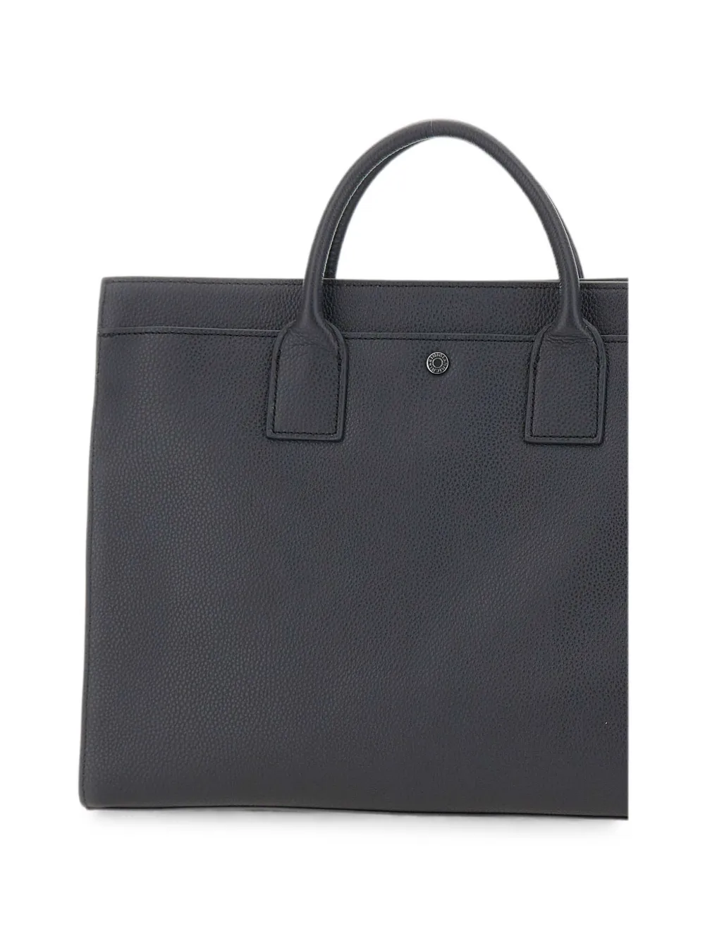 GIANNI CHIARINI Grote Florence leren shopper Blauw