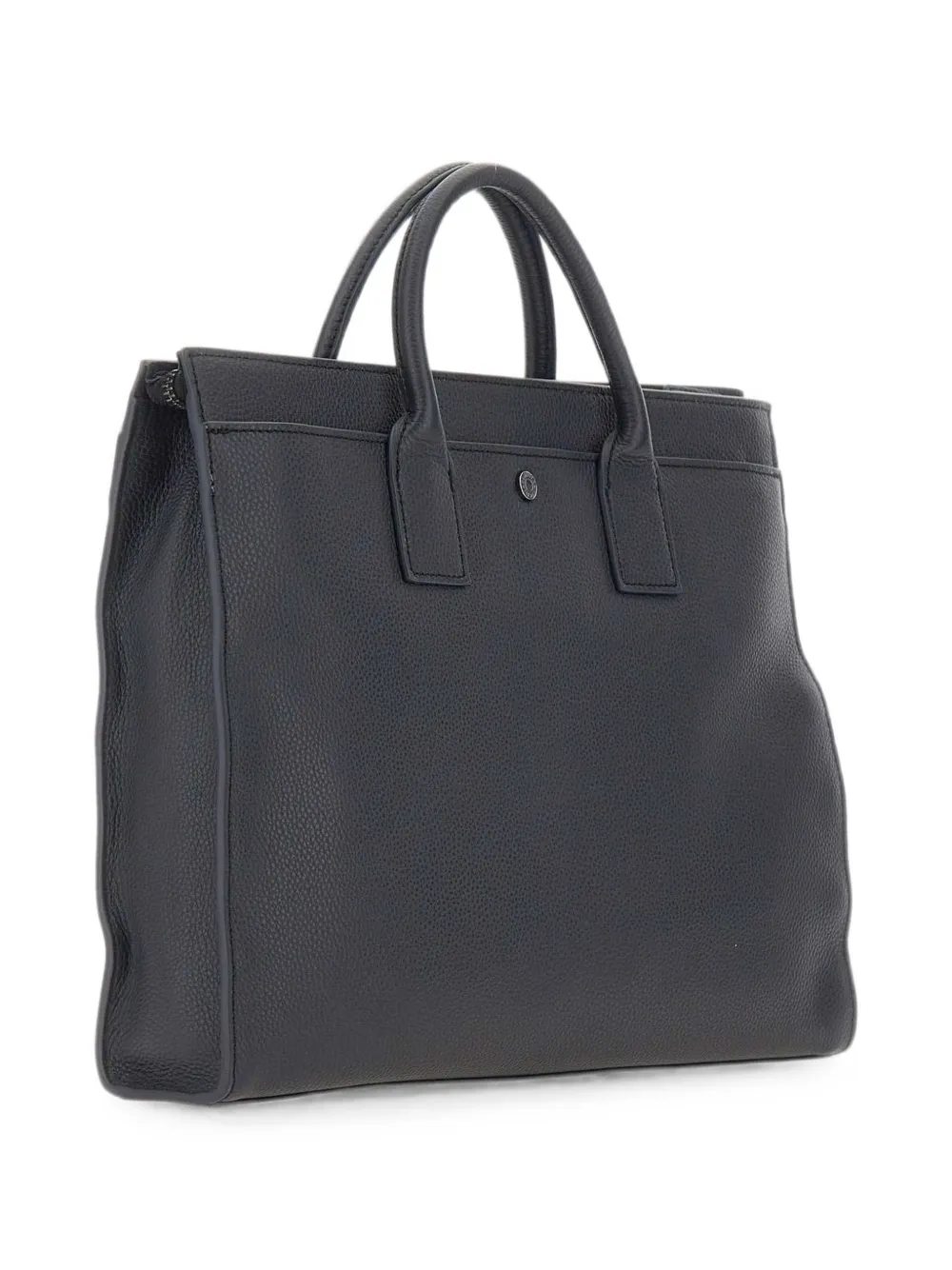 GIANNI CHIARINI Grote Florence leren shopper Blauw