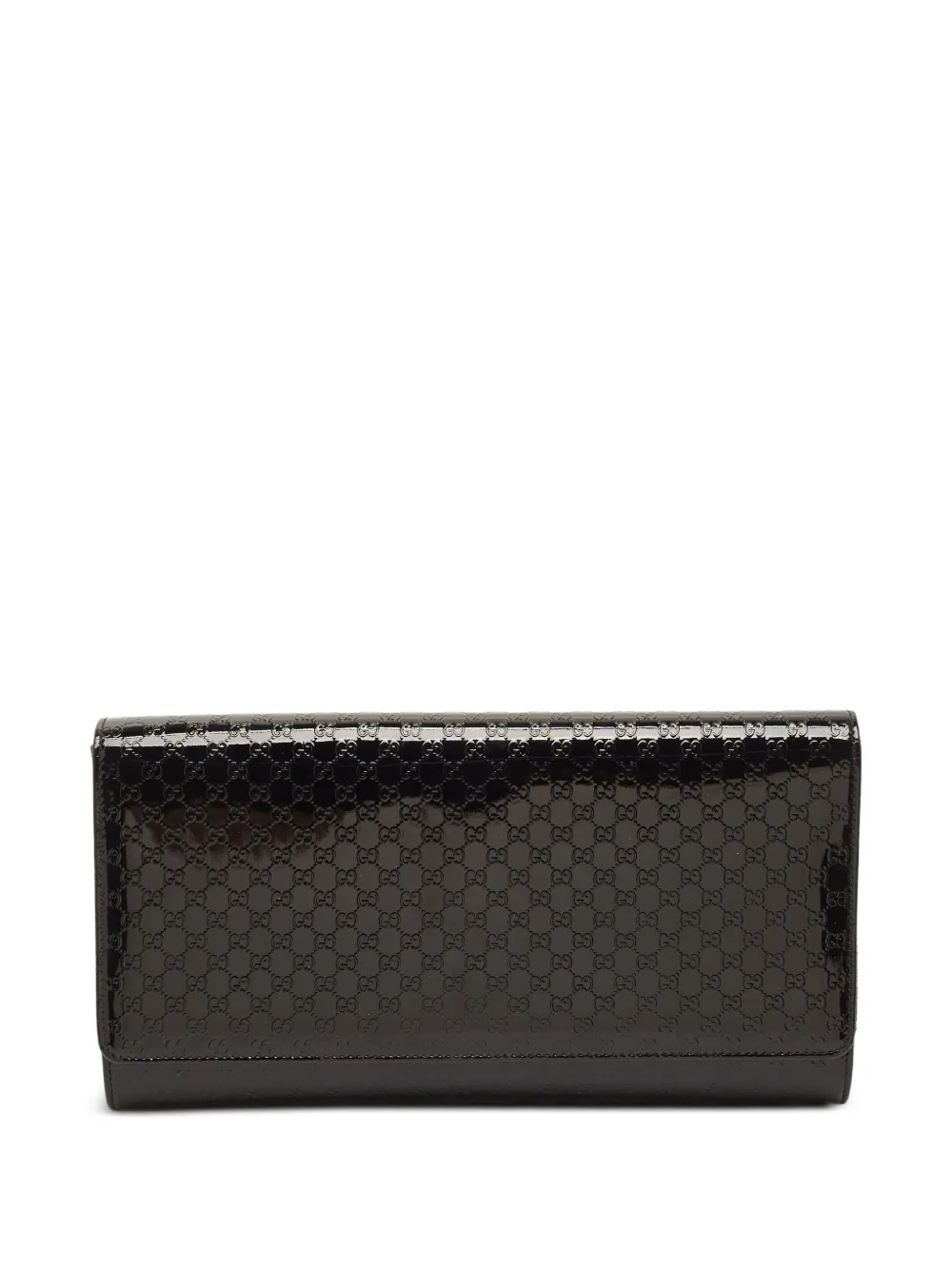 Gucci Pre-Owned Clutch Broadway Microguccissima - Nero