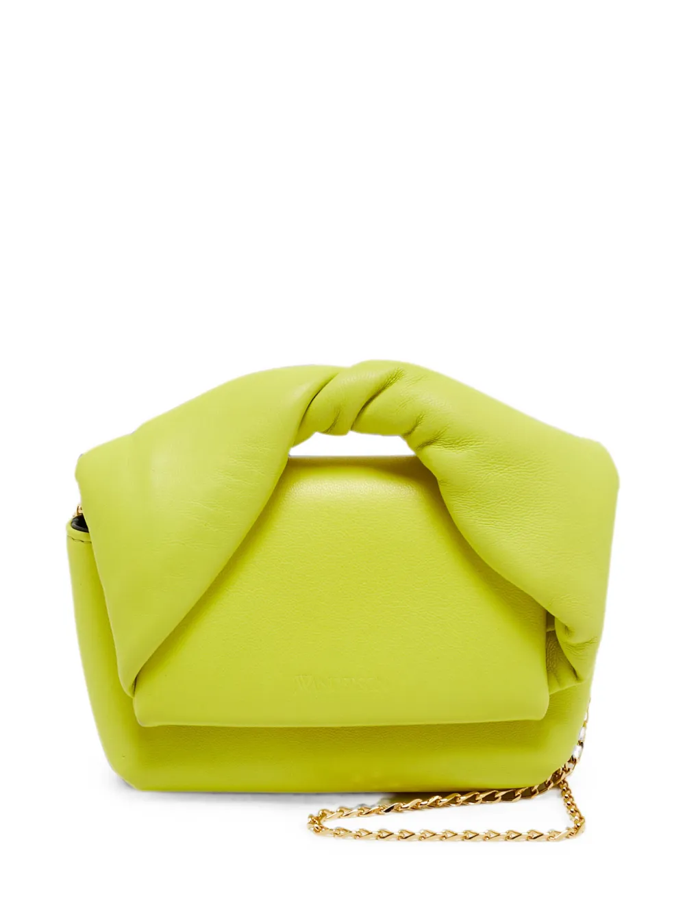 JW Anderson Twisted chain clutch bag - Verde