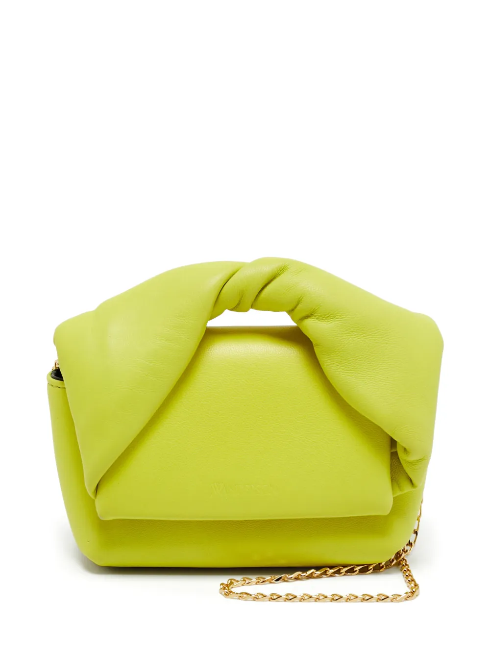 JW Anderson Twisted chain clutch bag - Verde