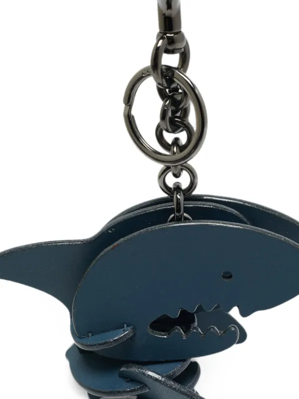 Coach Vintage Sharky Bag Charm | Blue | FARFETCH