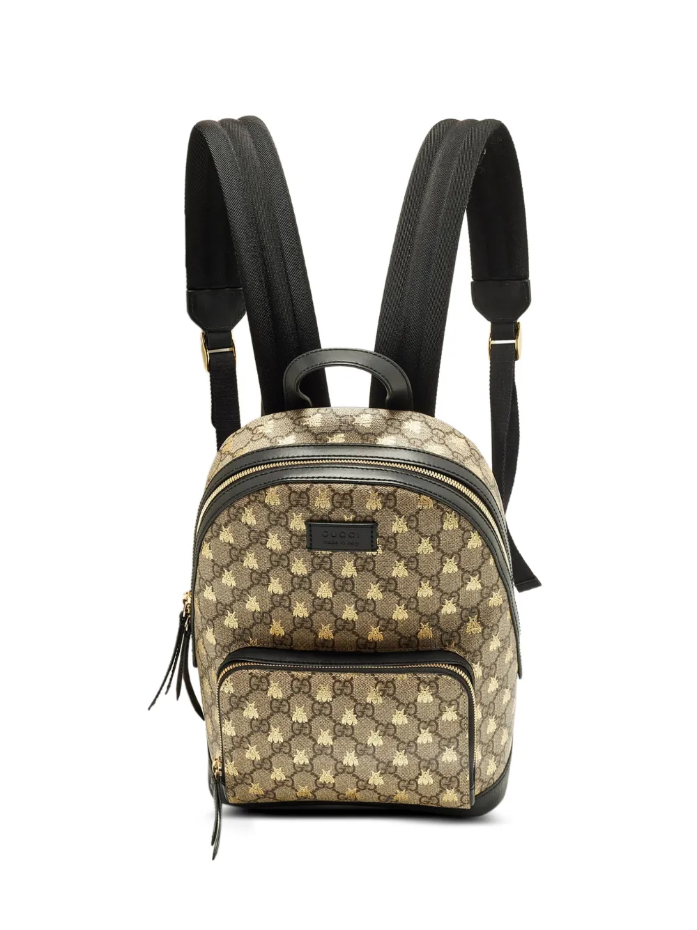 Gucci Pre-Owned Day Bees embroidered backpack - Toni neutri