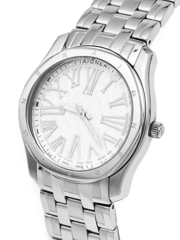 Aigner Vintage ラツィオ 36mm 腕時計 | ホワイト | FARFETCH JP