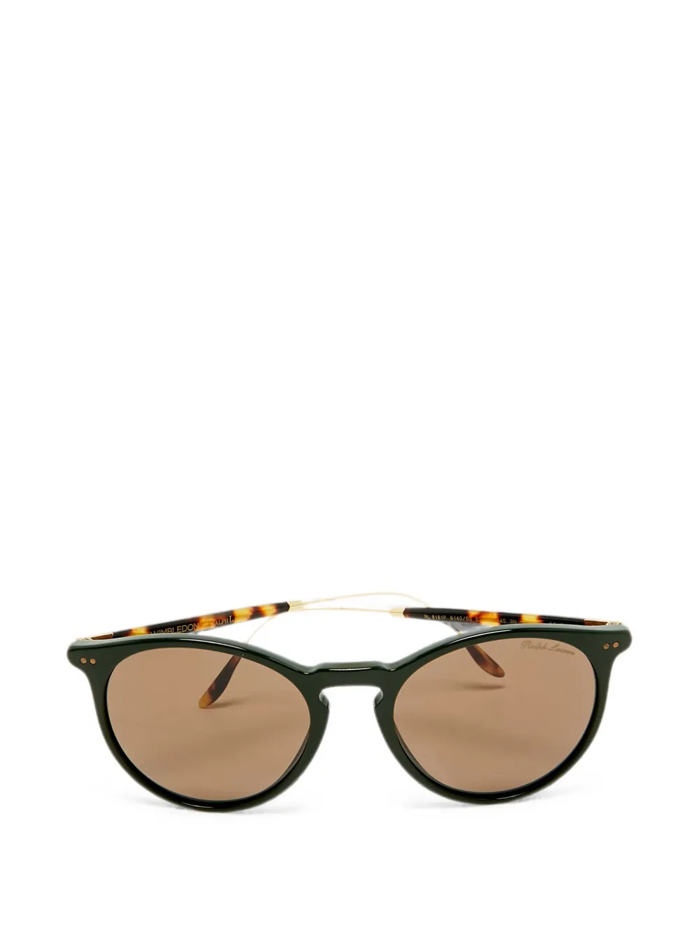 Ralph Lauren Vintage x Wimbledon round-frame sunglasses - Verde