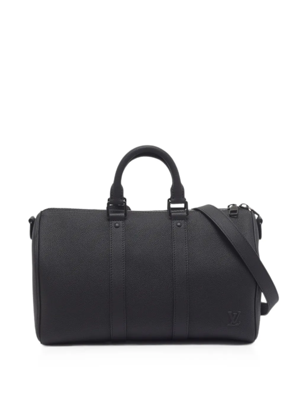 Louis Vuitton Pre-Owned 35 Keepall Bandoulière Aerogram duffel bag - Nero