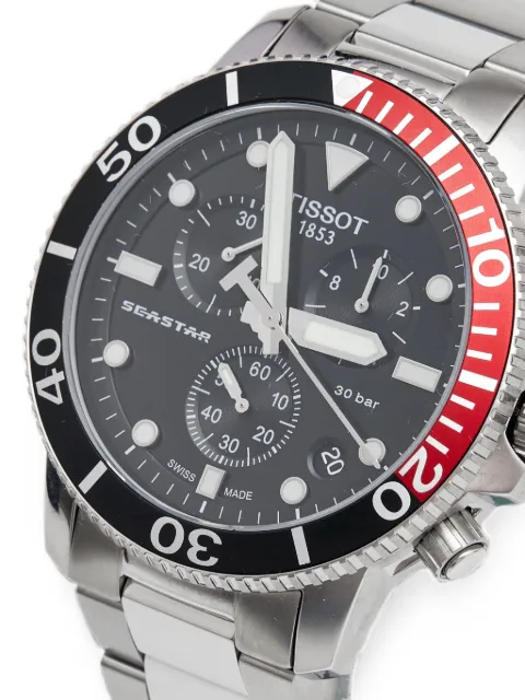 Tissot 2020s Seastar 45.5mm chronograph watch