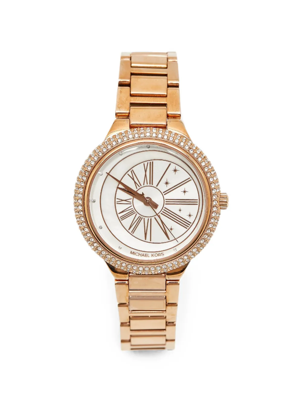 Michael Kors Vintage Taryn crystal 40mm watch - Bianco