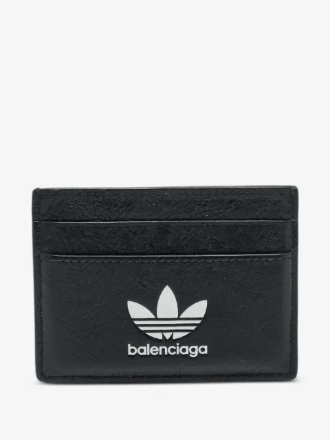 Balenciaga Pre-Owned xAdidas logo-print card holder