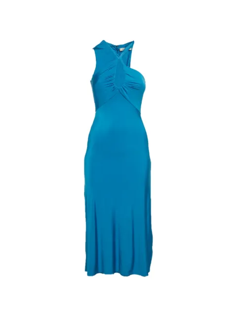Et Ochs one-shoulder cut-out midi dress