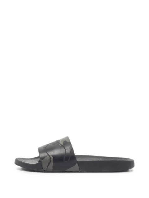 Valentino Garavani Pre-Owned chanclas con motivo militar
