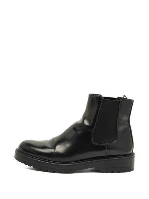 Prada Pre-Owned elasticated side-panel chelsea boots