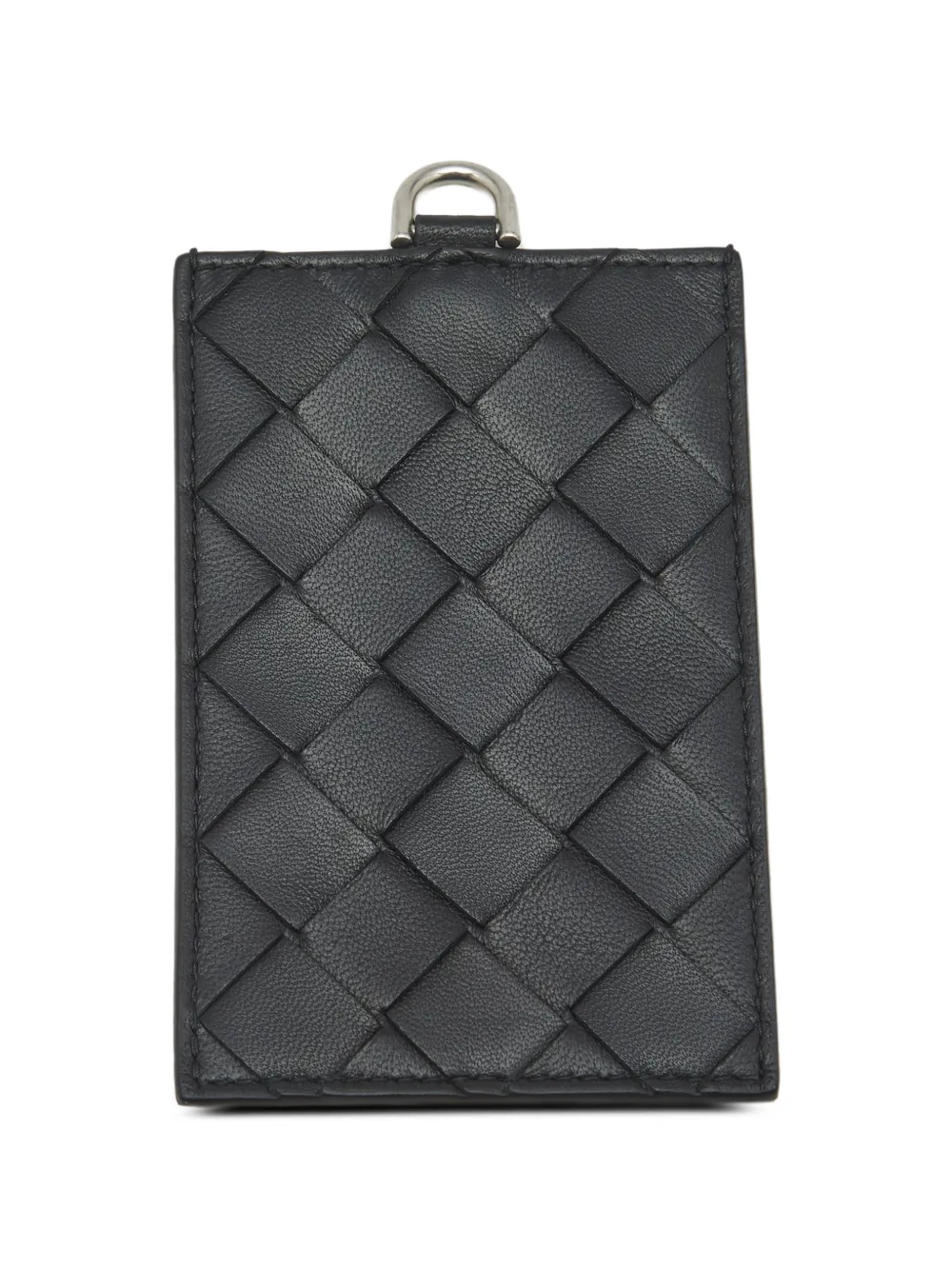 Bottega Veneta Pre-Owned Intrecciato luggage tag - Nero