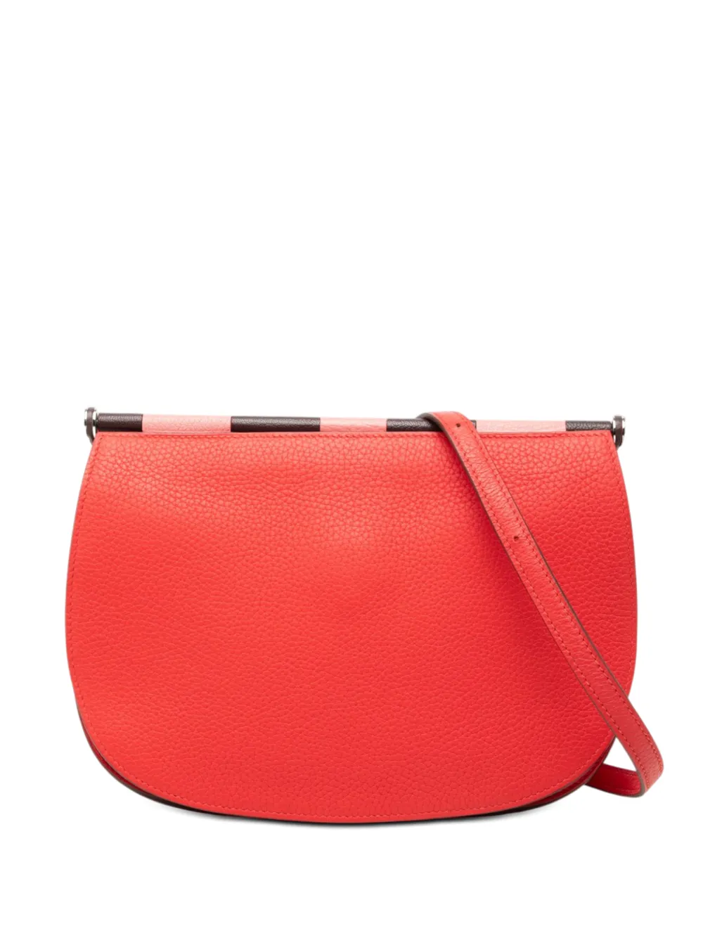 Hermès Pre-Owned 2020 Taurillon Clemence Mysore Saut 25 crossbody bag - Rosso