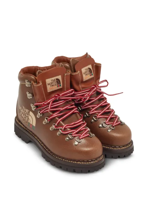 Gucci Pre-Owned x The North Face hiking boots