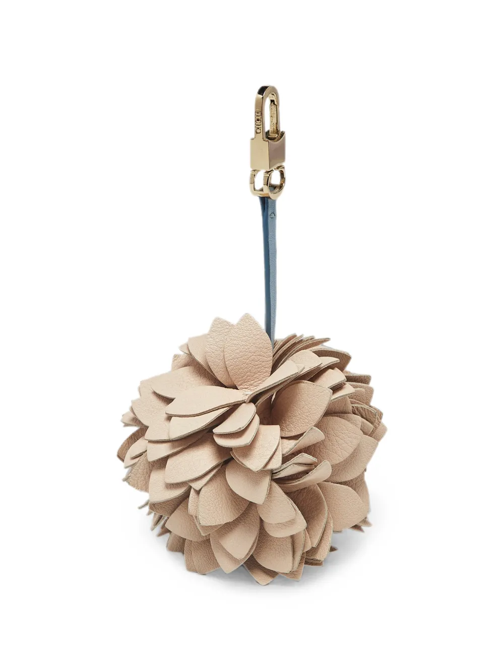 Carolina Herrera Vintage bijou de sac à appliqué floral - Tons neutres