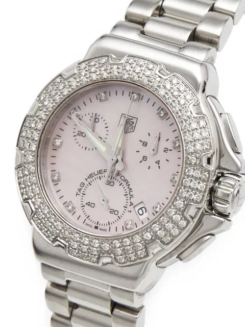TAG Heuer Pre-Owned reloj Formula 1 de 37mm con diamante