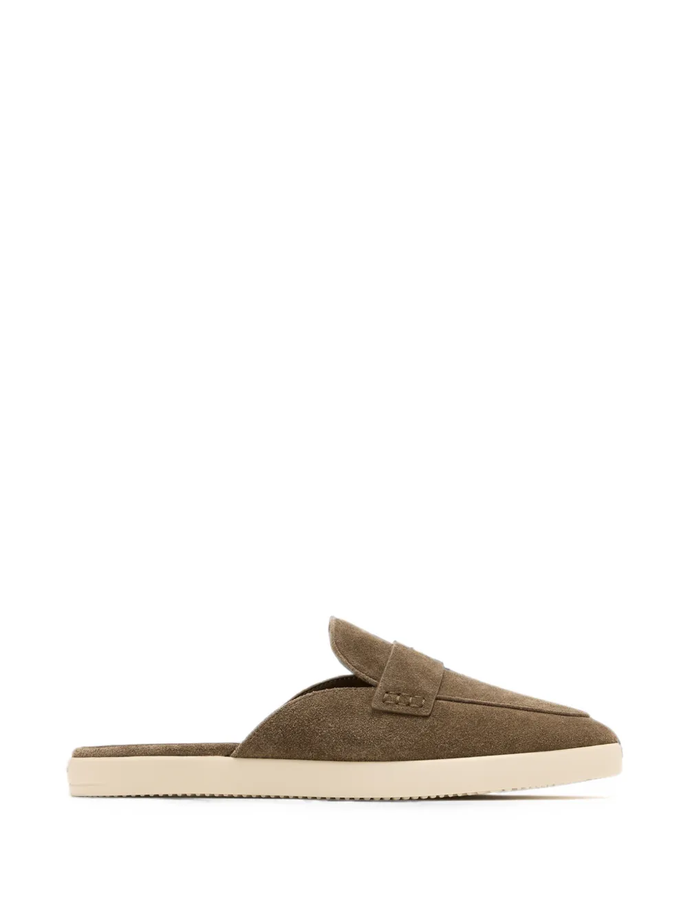 Tory Burch suede slip-on mules Bruin