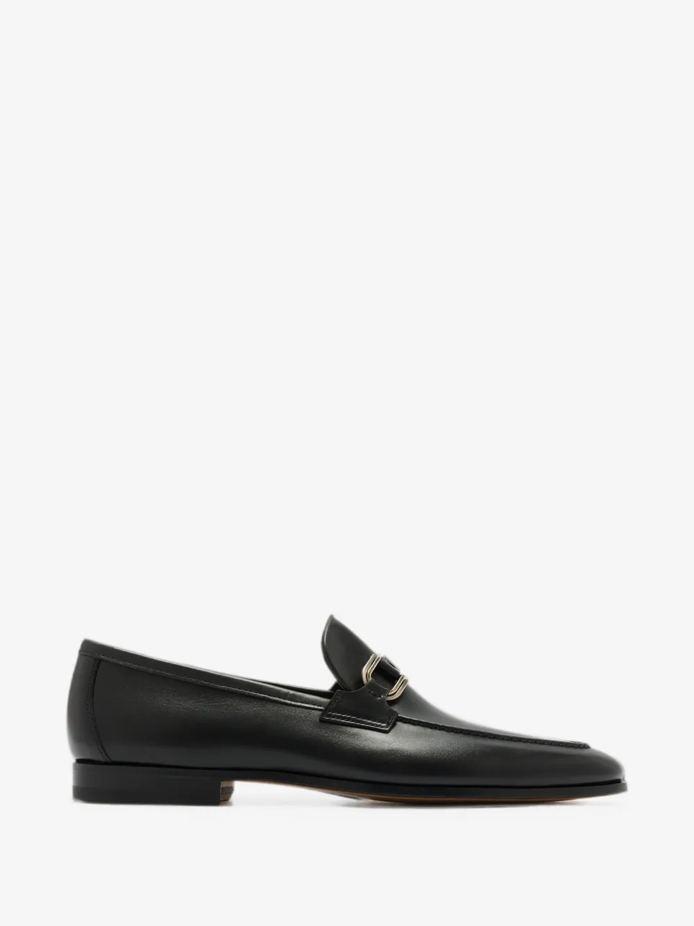 Magnanni buckle-detail leather loafers | Black | Image 1