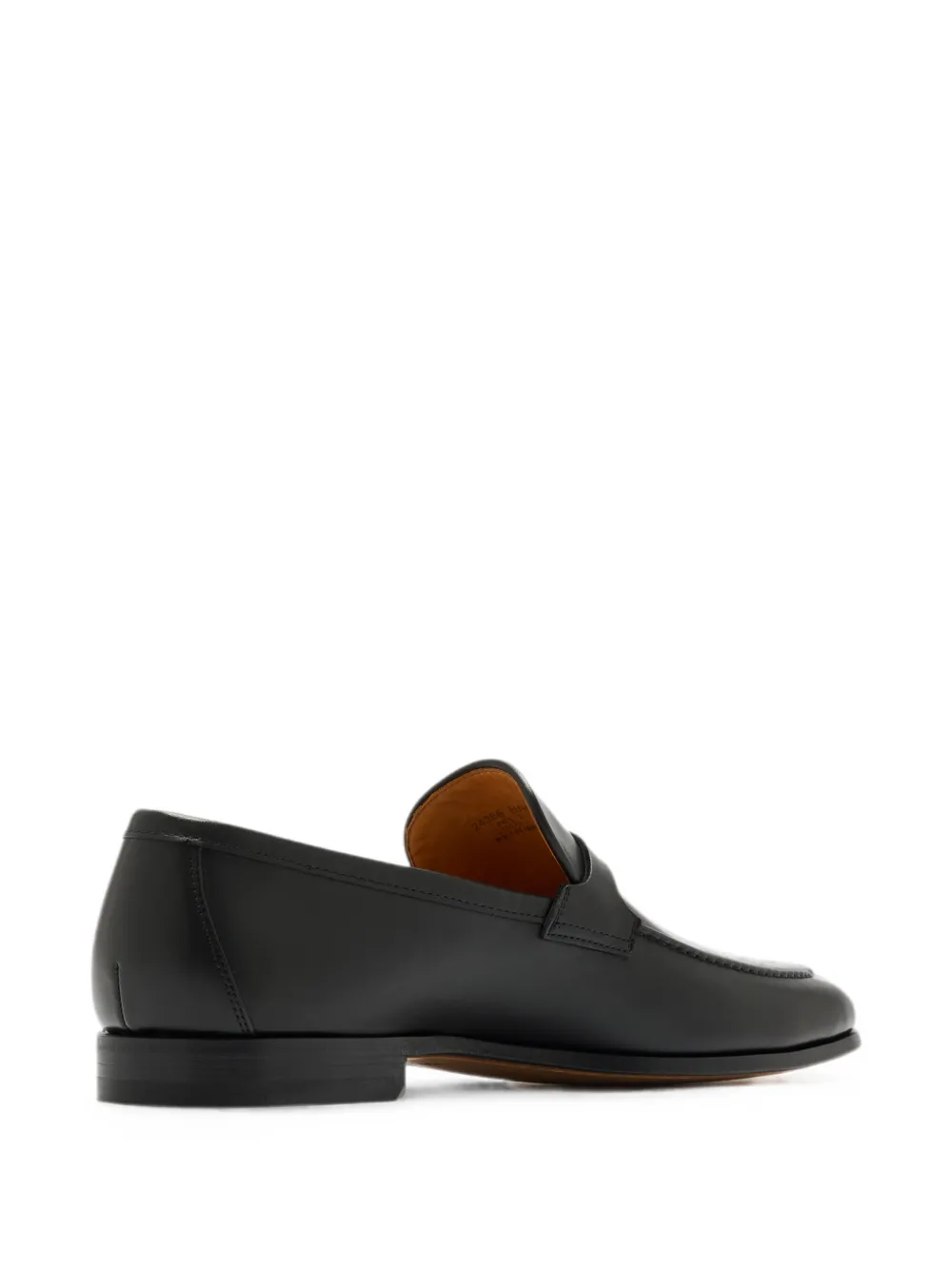 Magnanni buckle-detail leather loafers Zwart