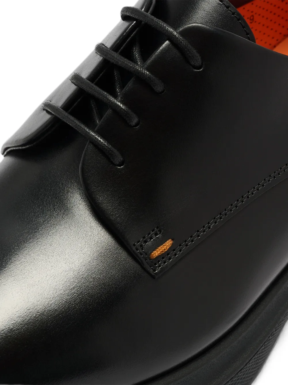 Santoni Easy Nova Derby shoes Zwart