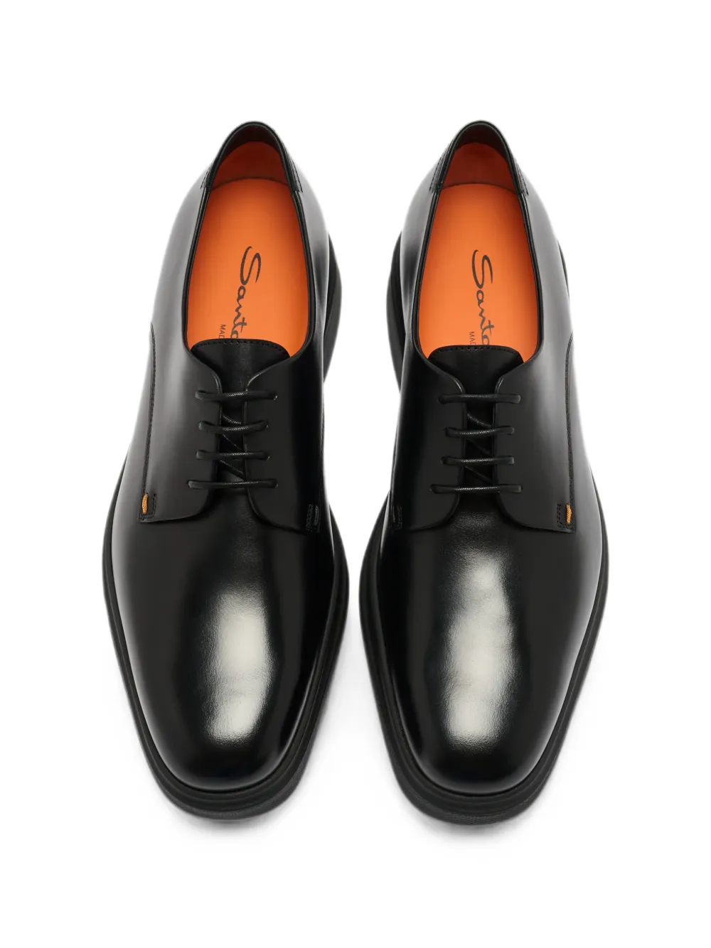 Santoni Easy Nova Derby shoes Zwart