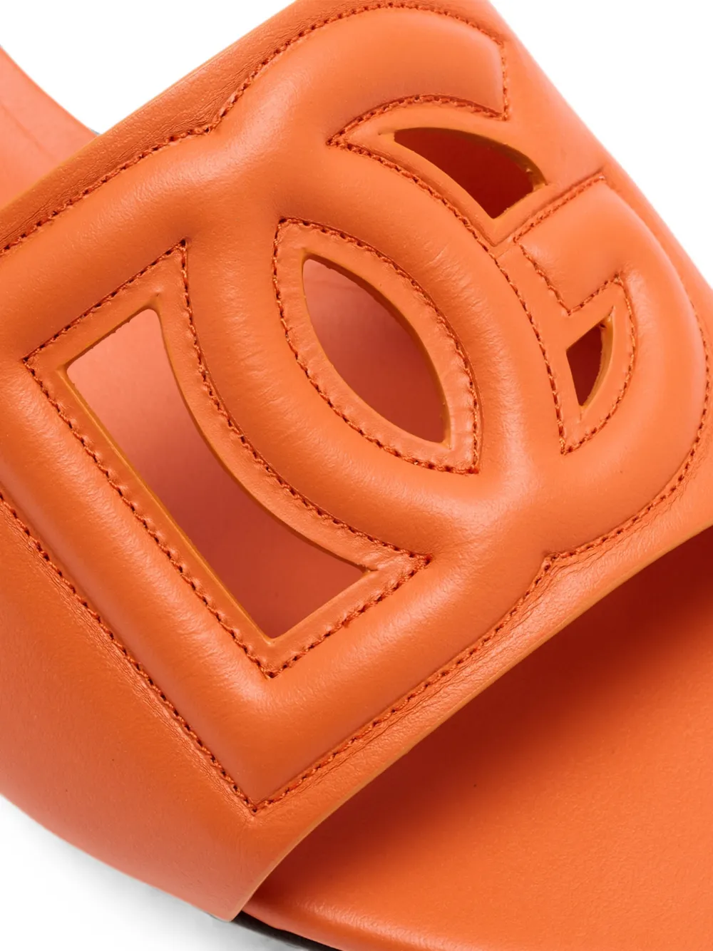Dolce & Gabbana DG Logo sandals Oranje