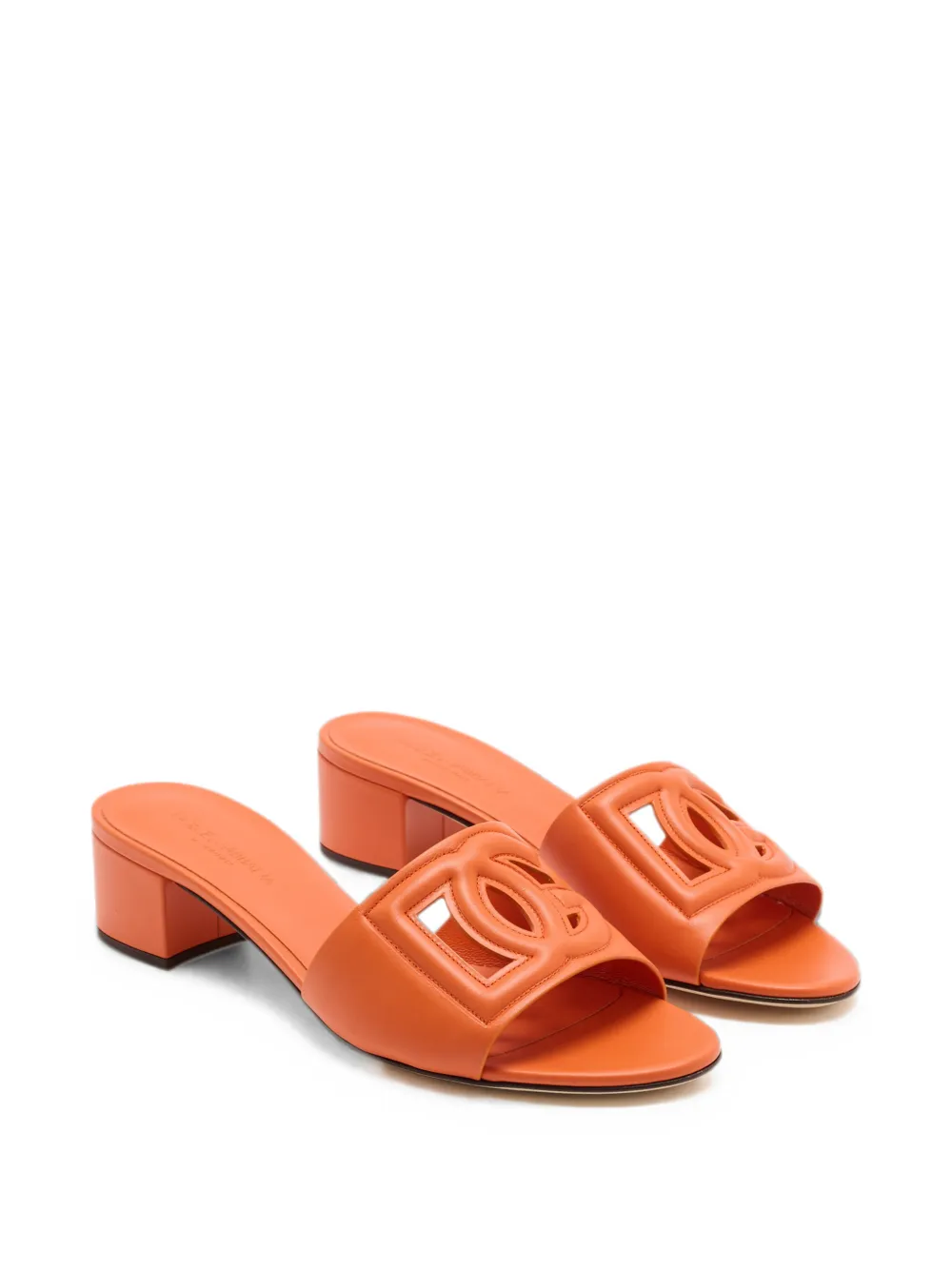 Dolce & Gabbana DG Logo sandals Oranje