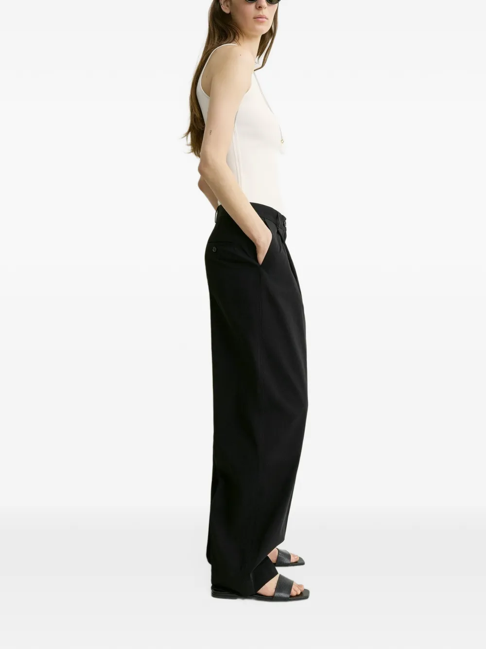 TOTEME Gebreide tanktop Wit