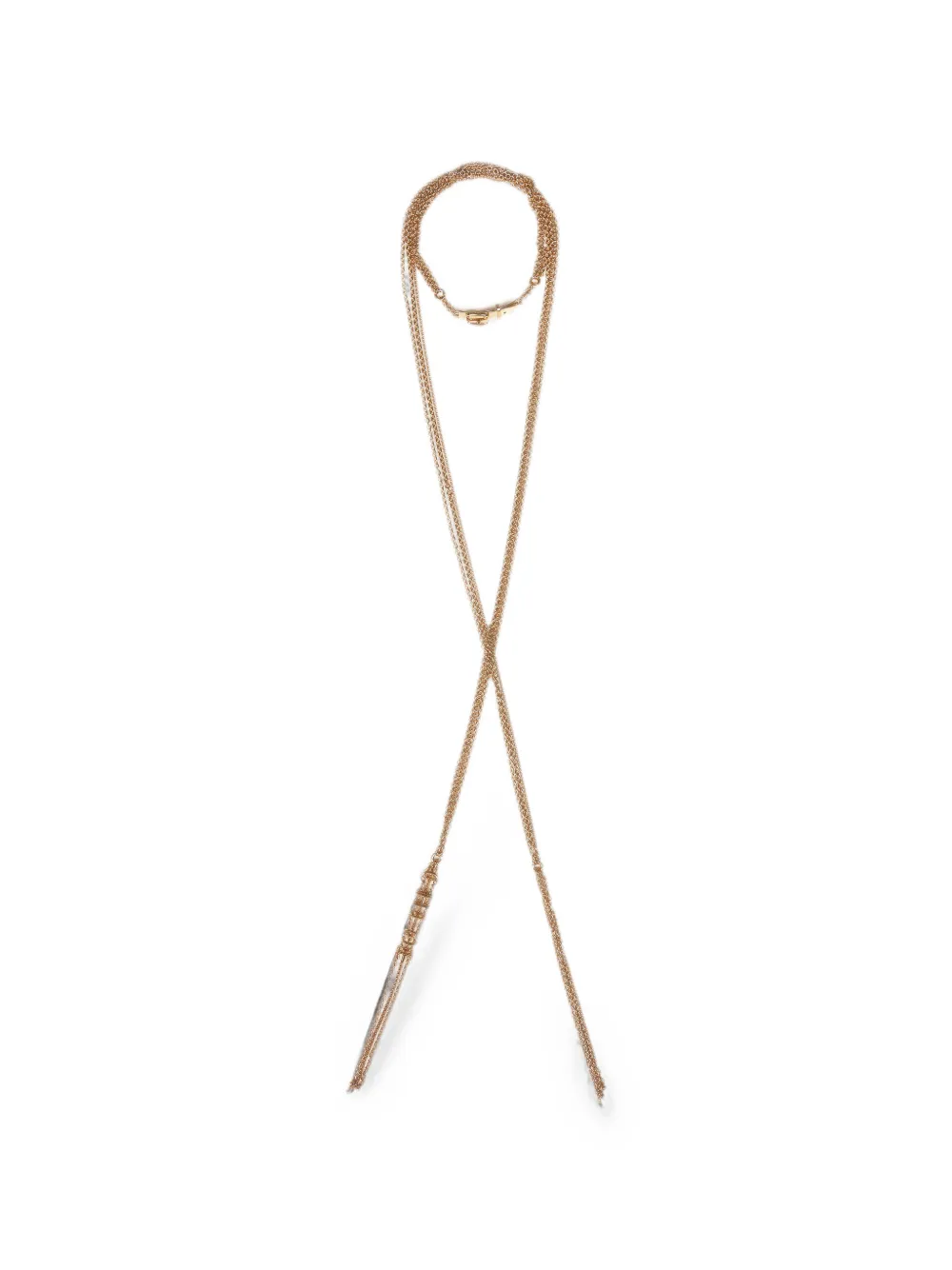 Chloé Collana stile foulard - Oro