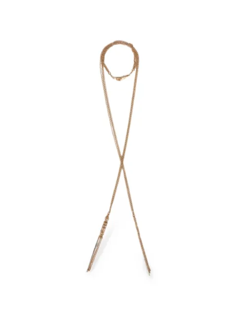 Chloé belt-style scarf-style necklace