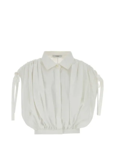 Givenchy chemise froncée à fermeture nouée