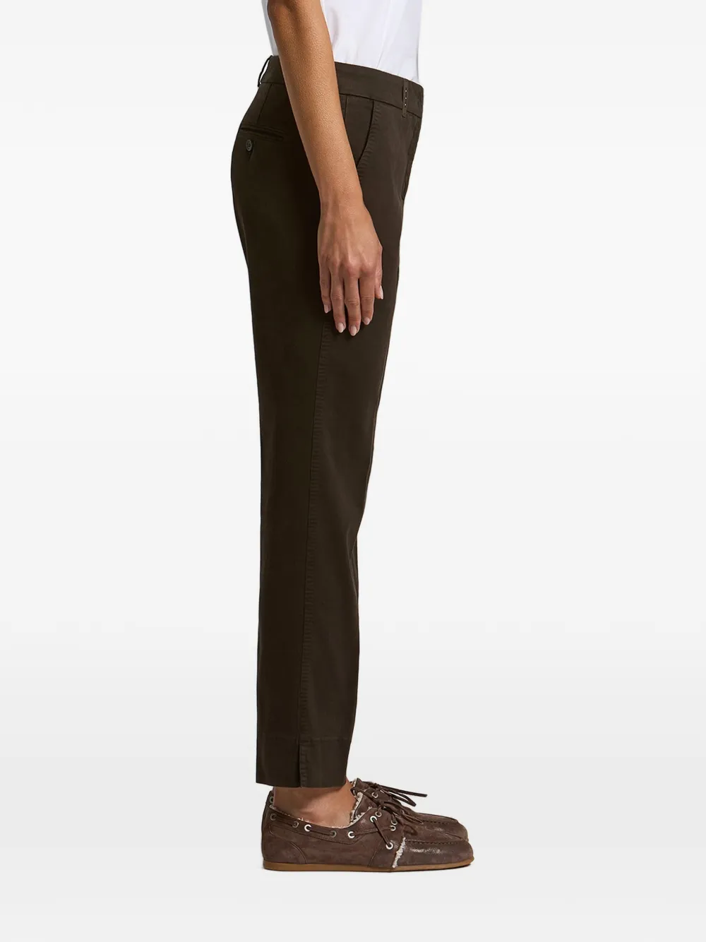 Peserico Straight pantalon Bruin